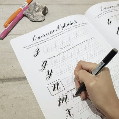 Basic modern calligraphy diy kit Singapore pentel touch
