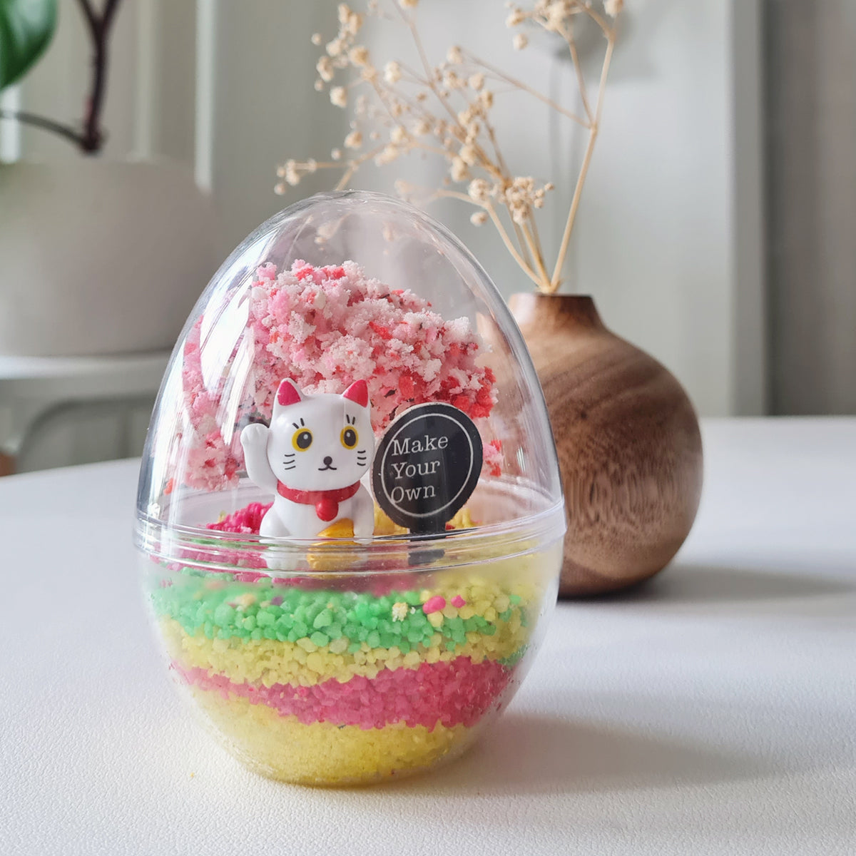 event workshop activity booth sand art singapore fortune cat chinese new year opening ceremony wealth