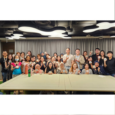 make your own mosaic coaster workshop singapore corporate team building mental wellness