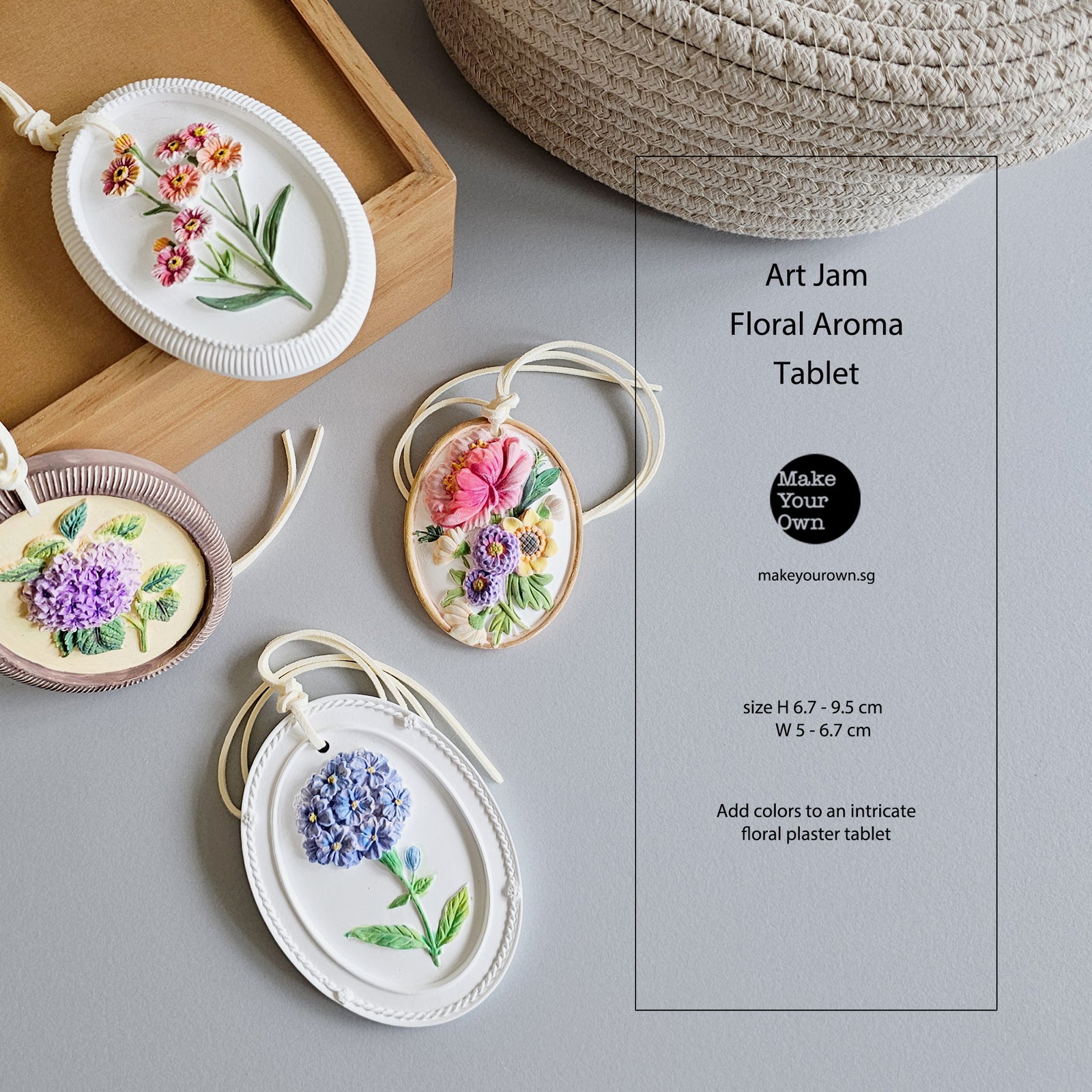 art jam aroma floral tablet corporate event workshop valentine's day mother's day make your own Singapore 