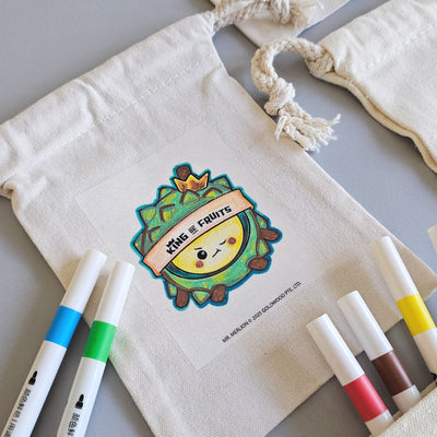 make your own corporate workshop Singapore national day SG60 event heritage merlion art jam pouch painting activity event coloring fun
