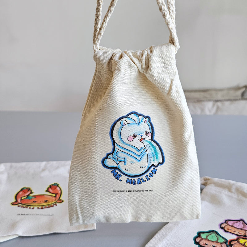 make your own corporate workshop Singapore national day SG60 event heritage merlion art jam pouch painting activity event coloring fun