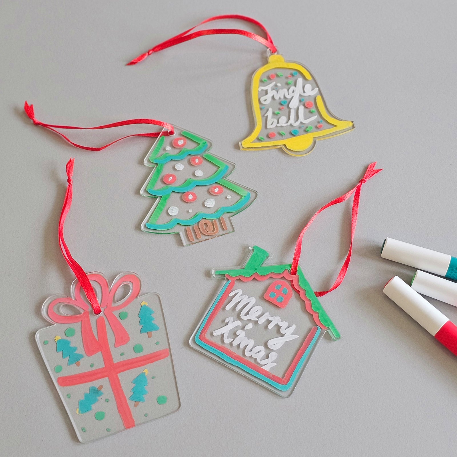 Event Booth - Christmas Doodle Ornaments