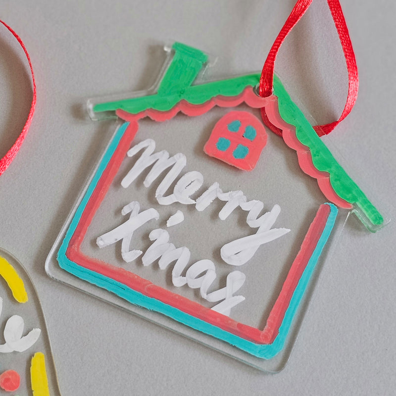 Event Booth - Christmas Doodle Ornaments