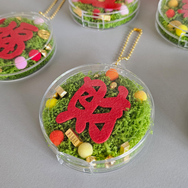 make your own event booth fringe activity chinese new year keychain Singapore