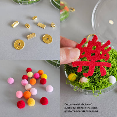 make your own event booth fringe activity chinese new year keychain Singapore