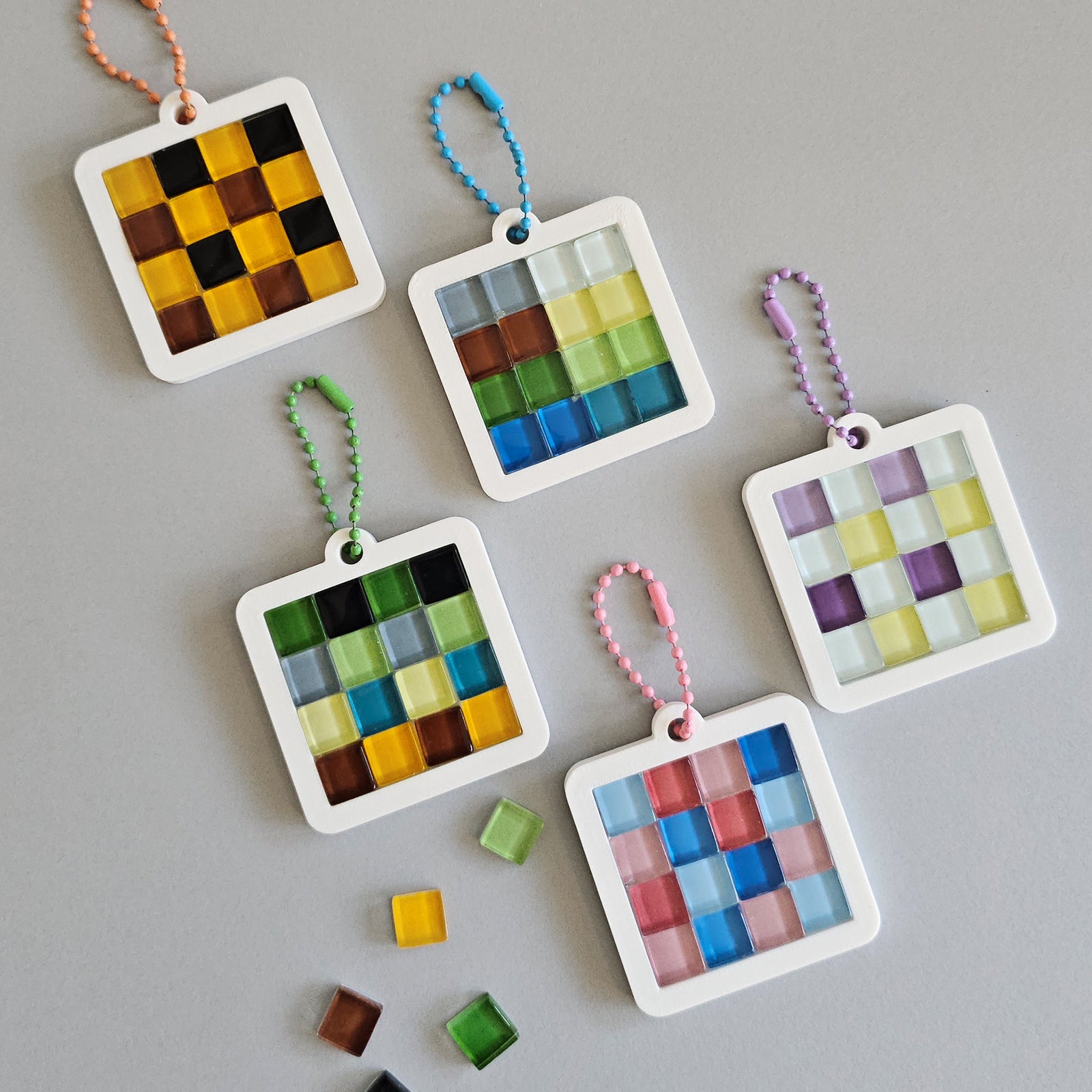 Event Booth - Mosaic Keychain