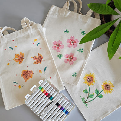 art jam tote bag event booth fringe activity make your own Singapore