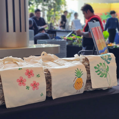 art jam tote bag event booth fringe activity make your own Singapore