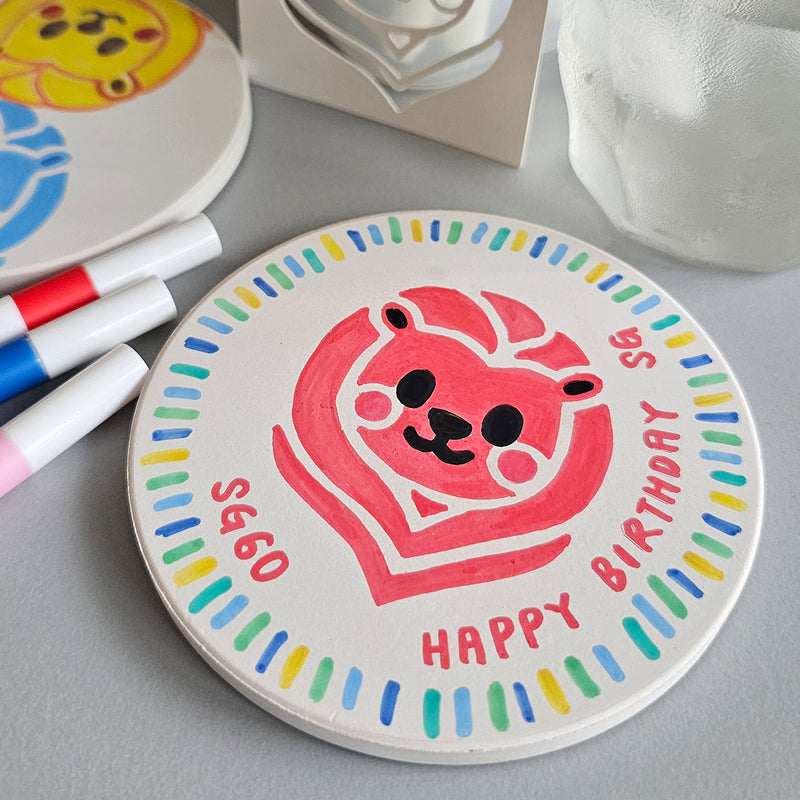 Singapore national day SG60 celebration activity booth art jam coaster Merlion Make Your Own event fringe