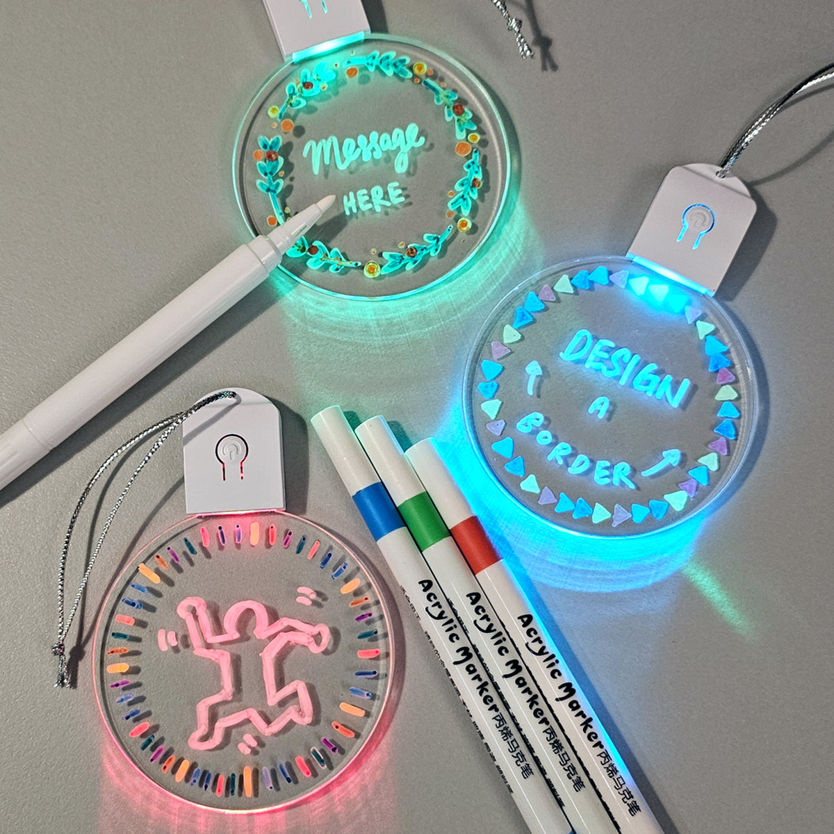 event booth workshop fringe activity light up tag message board marker drawing customise bag charm art jam Singapore make your own