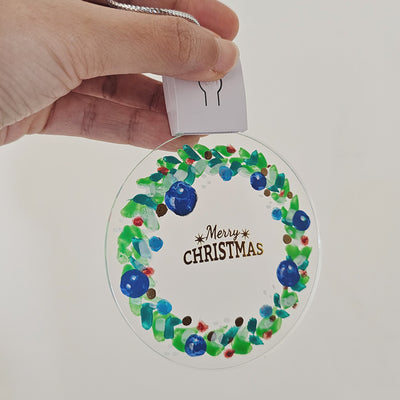 make your own light up tag celebrate Christmas ornament bauble painting event booth fridge activity Singapore