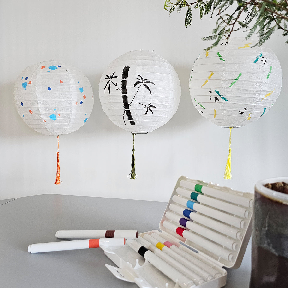 Event Booth - Zen Doodle Lantern (Mid Autumn Festival)