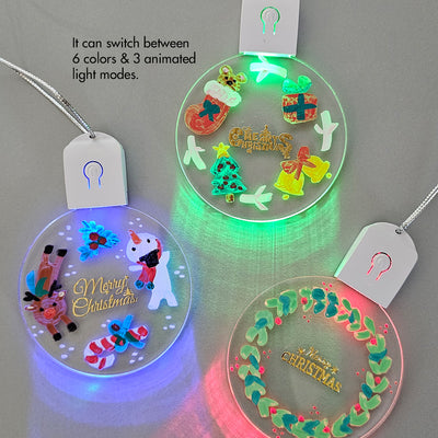 Corporate Art Jam - Light Up Christmas Bauble