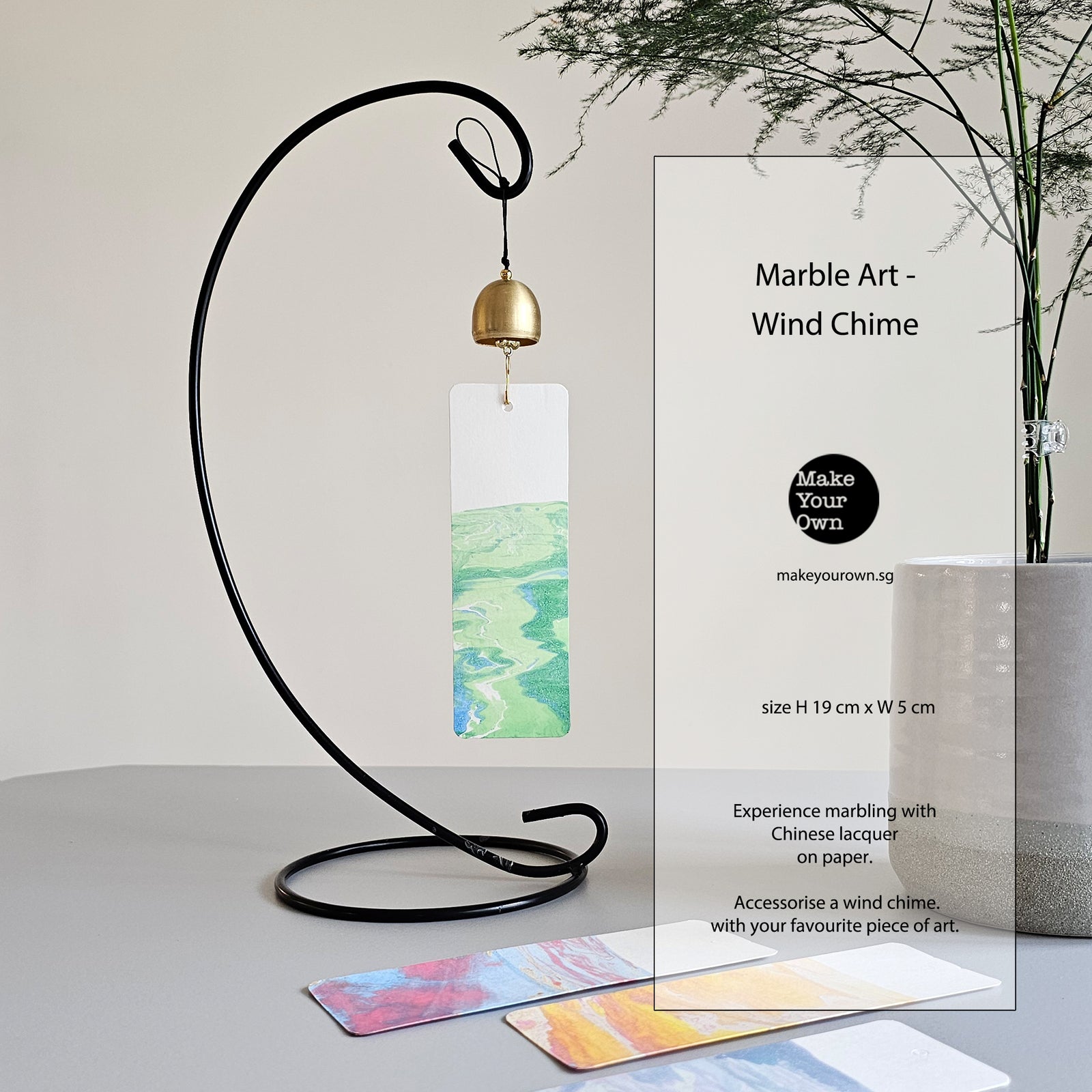 make your own marbling workshop corporate singapore art jam chinese lacquer wind chime japanese chinese mindful wellness