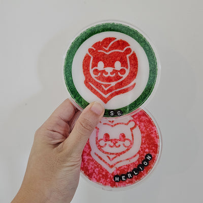 tourism board tourist souvenirs sg edition nation day celebration workshop mr merlion coaster make your own Singapore corporate workshop