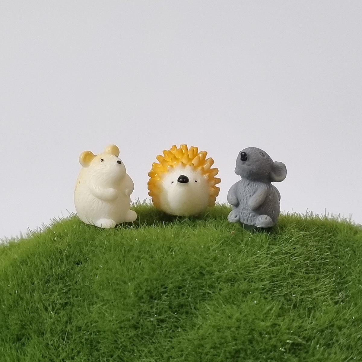 Hamster, Hedgehog And Mouse Trio