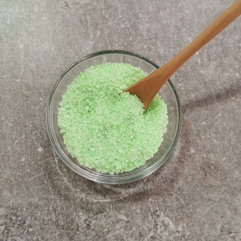 Green Colored Sand