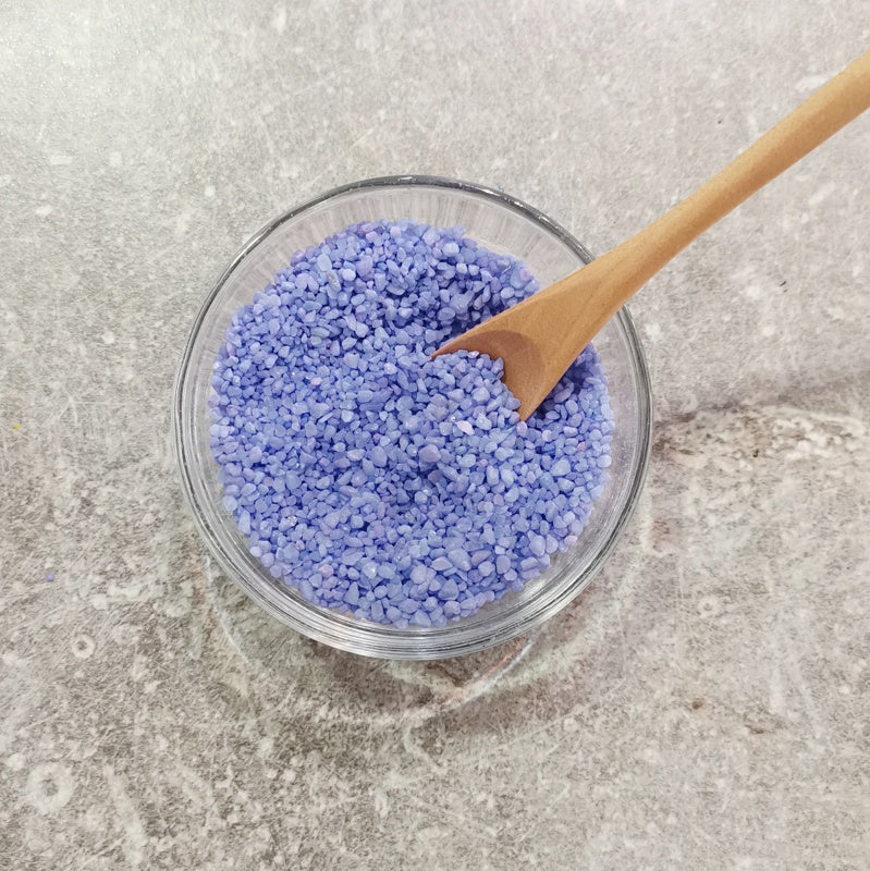 Purple-blue Colored Sand