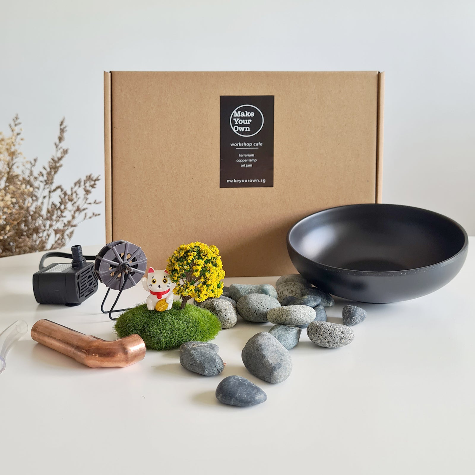 dreamscape fountain fortune wheel diy kit workshop singapore