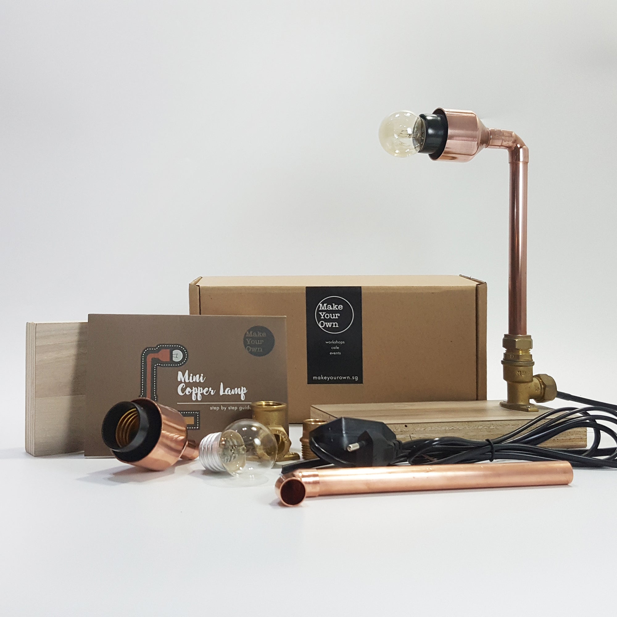 mini copper lamp diy kit Singapore