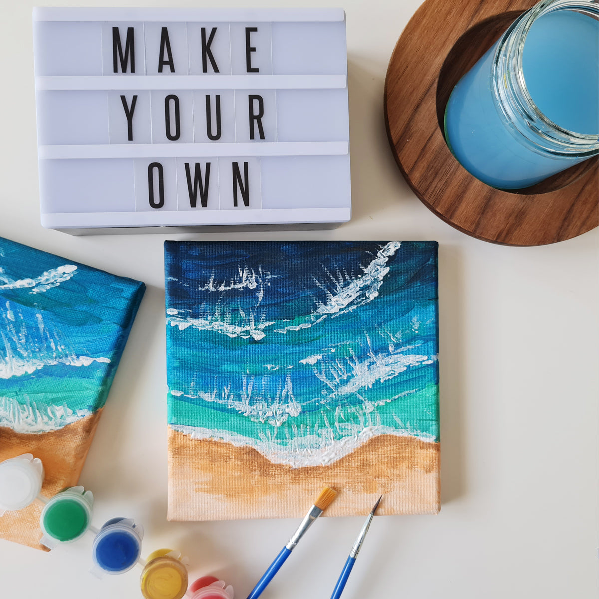 art jam corporate workshop singapore virtual beach waves