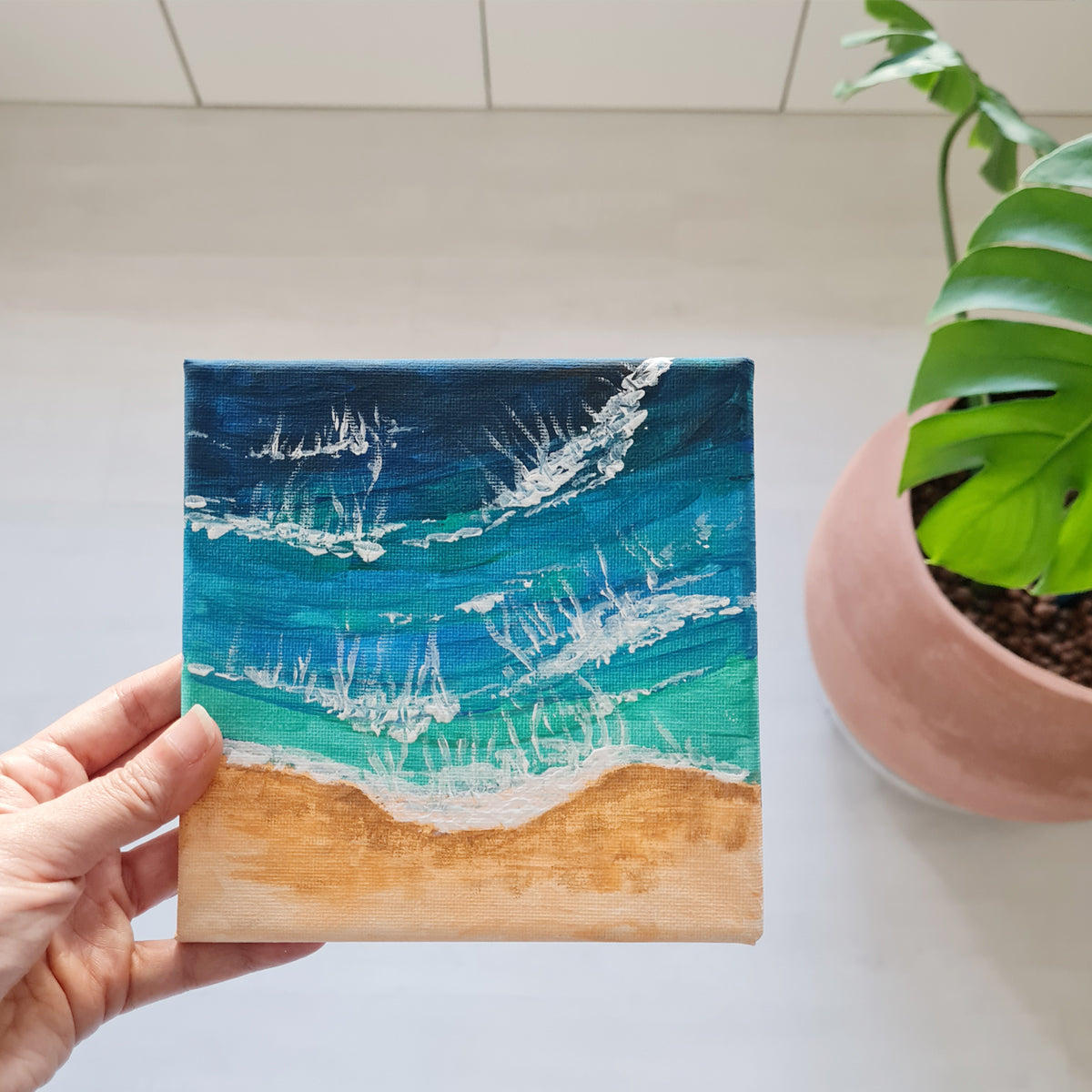 art jam corporate workshop singapore virtual beach waves