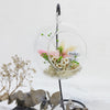 dried preserved flower arrangement korean style glass globe diy kit workshop singapore
